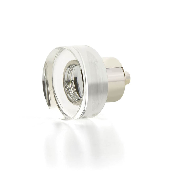 Schaub And Company City Lights Round Disc Glass Knob