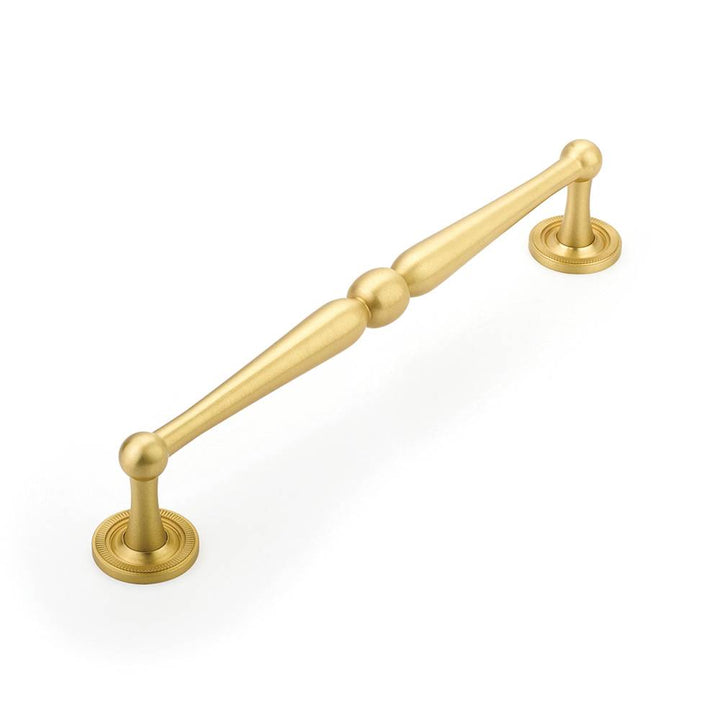 Schaub And Company Atherton Pull Knurled Footplate