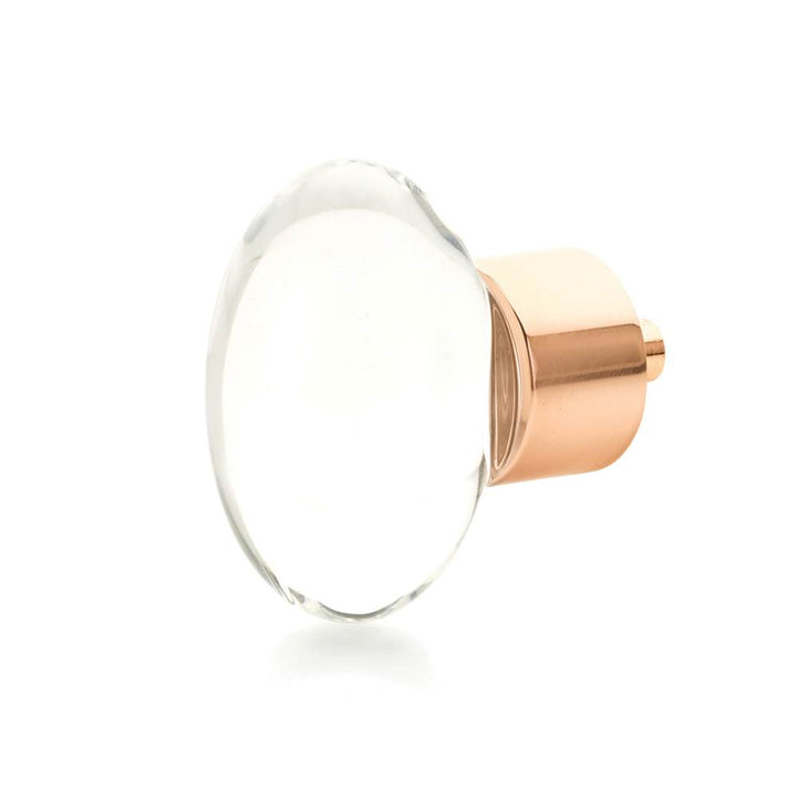 Schaub And Company City Lights Oval Glass Knob