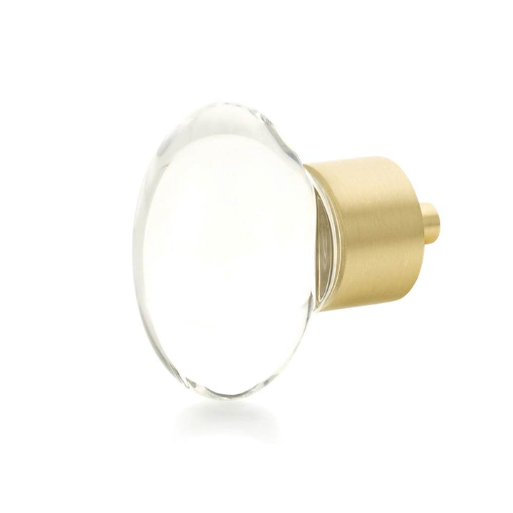 Schaub And Company City Lights Oval Glass Knob