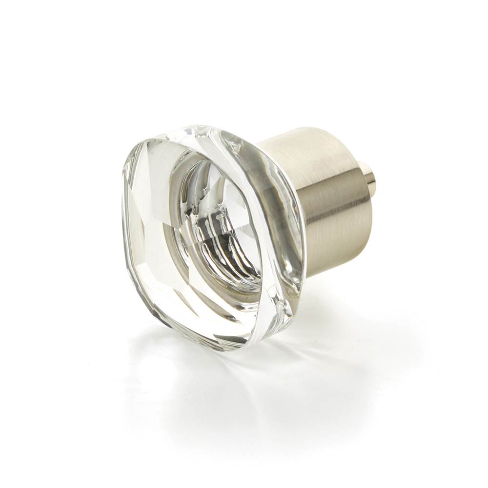 Schaub And Company City Lights Soft Square Glass Knob