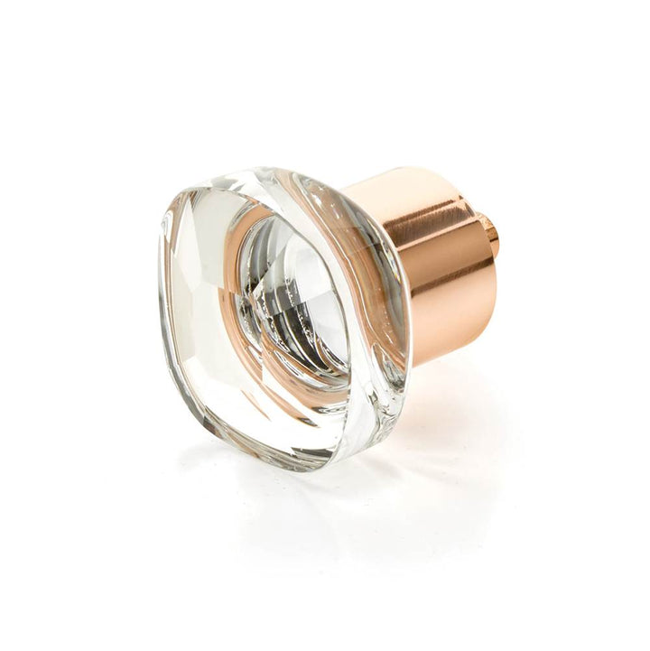 Schaub And Company City Lights Soft Square Glass Knob