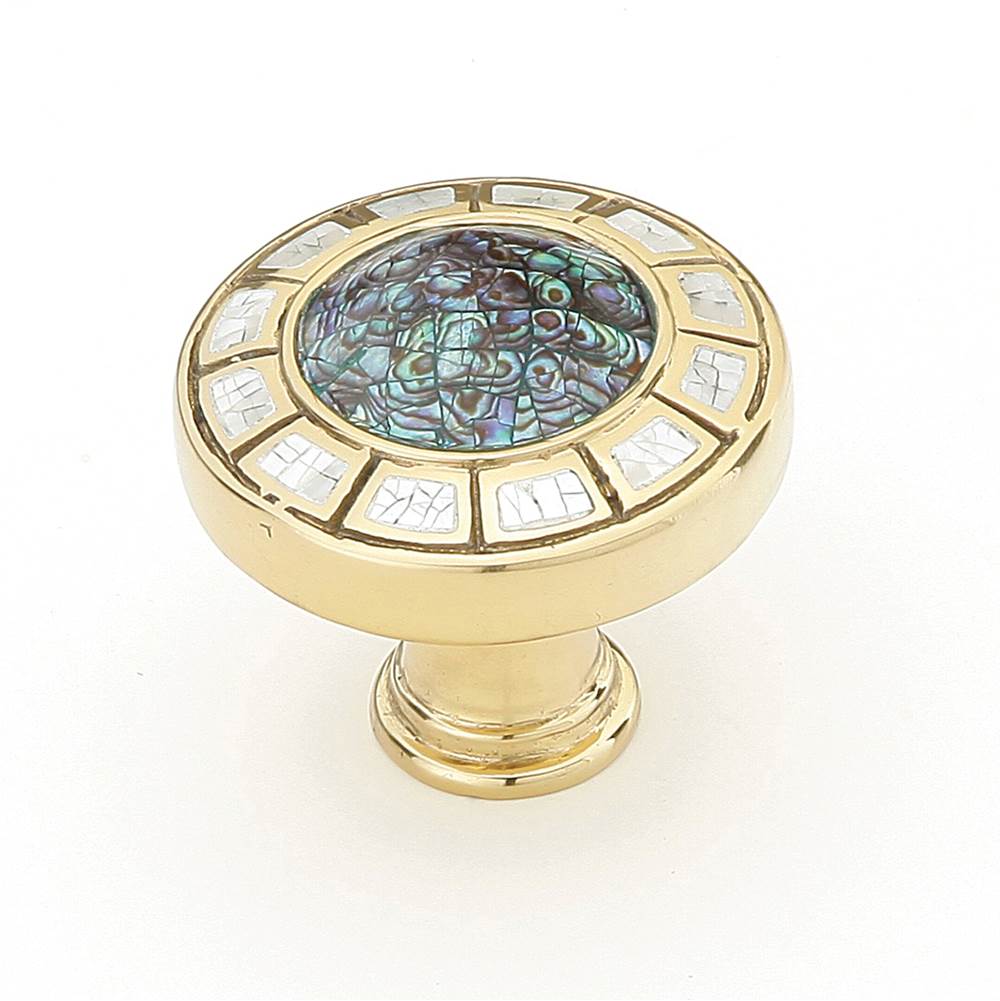 Schaub And Company Fair Isle Knob Imperial Shell