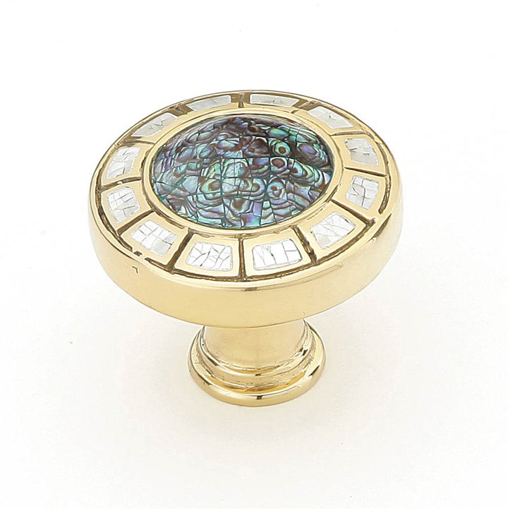Schaub And Company Fair Isle Knob Imperial Shell