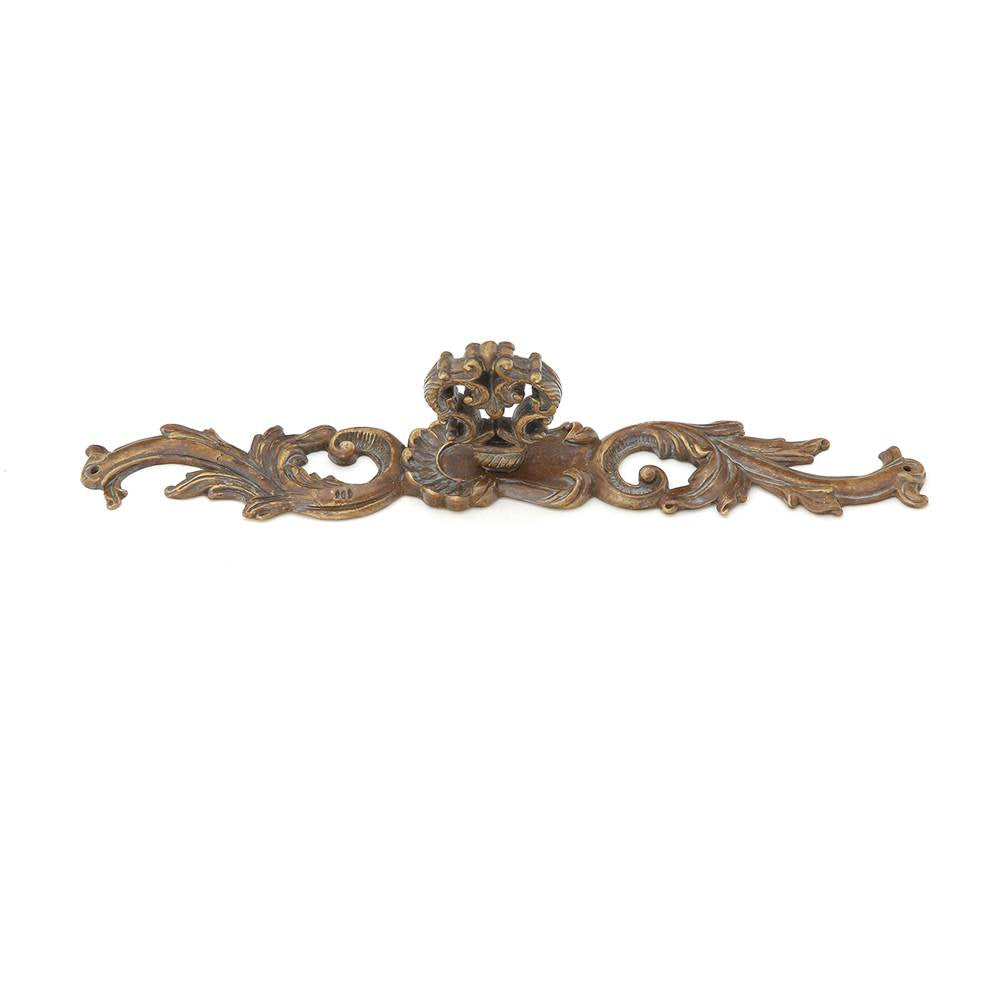 Schaub And Company French Court Knob with backplate