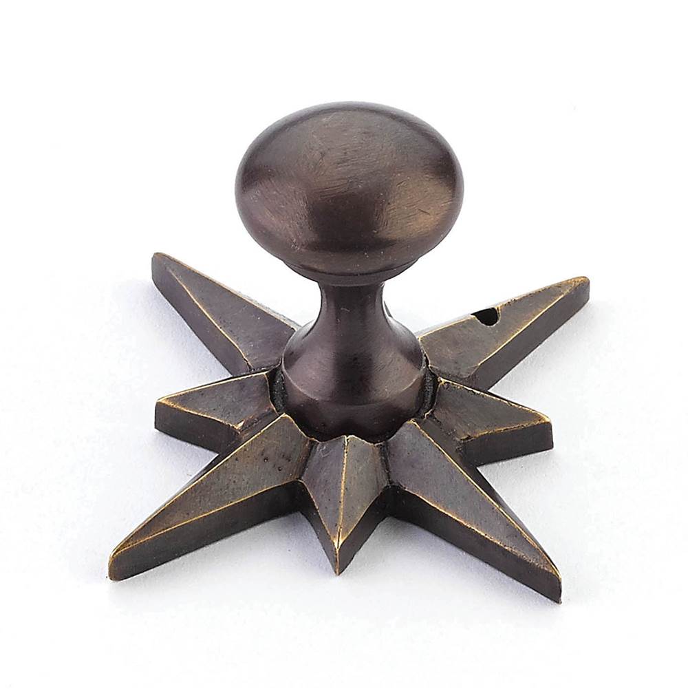 Schaub And Company Sonata Knob with Star backplate