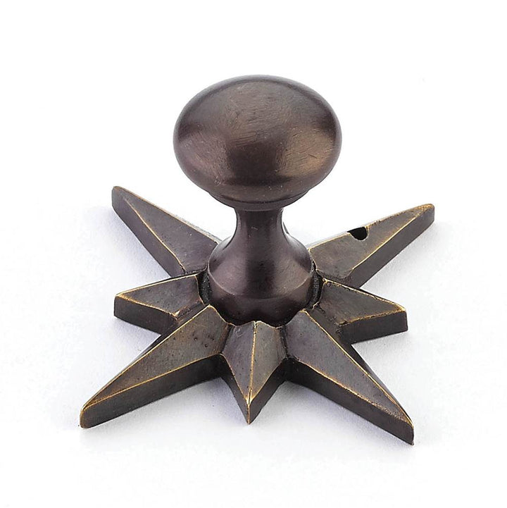 Schaub And Company Sonata Knob with Star backplate