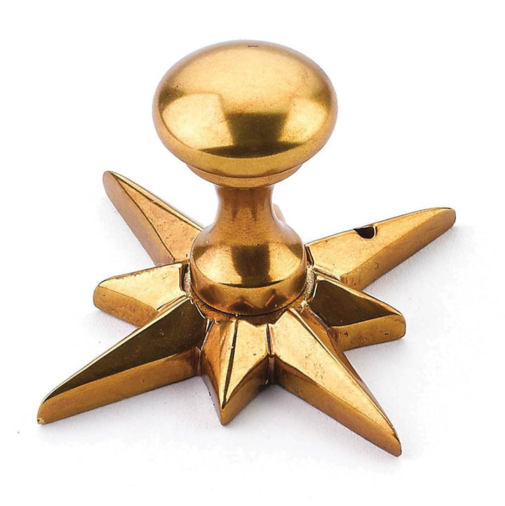 Schaub And Company Sonata Knob with Star backplate