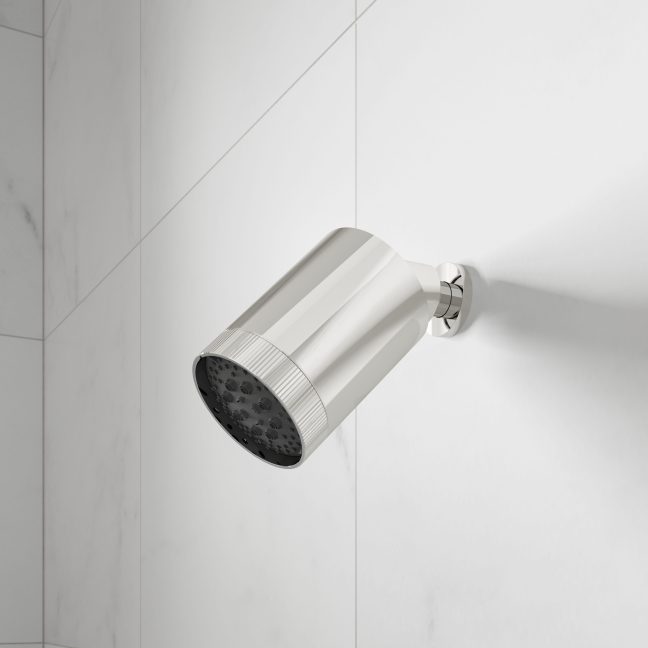 California Faucets WaterSconce Multi-Function Showerhead - Knurled