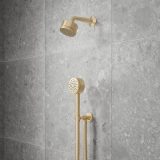 California Faucets 8 Jet Showerhead Kit - Knurled