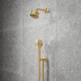 California Faucets 8 Jet Showerhead Kit - Lined