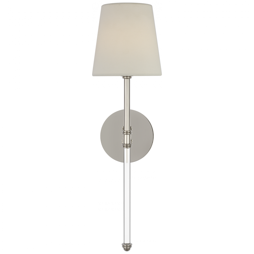 Visual Comfort Signature Camille Cordless Wall Sconce in Polished Nickel