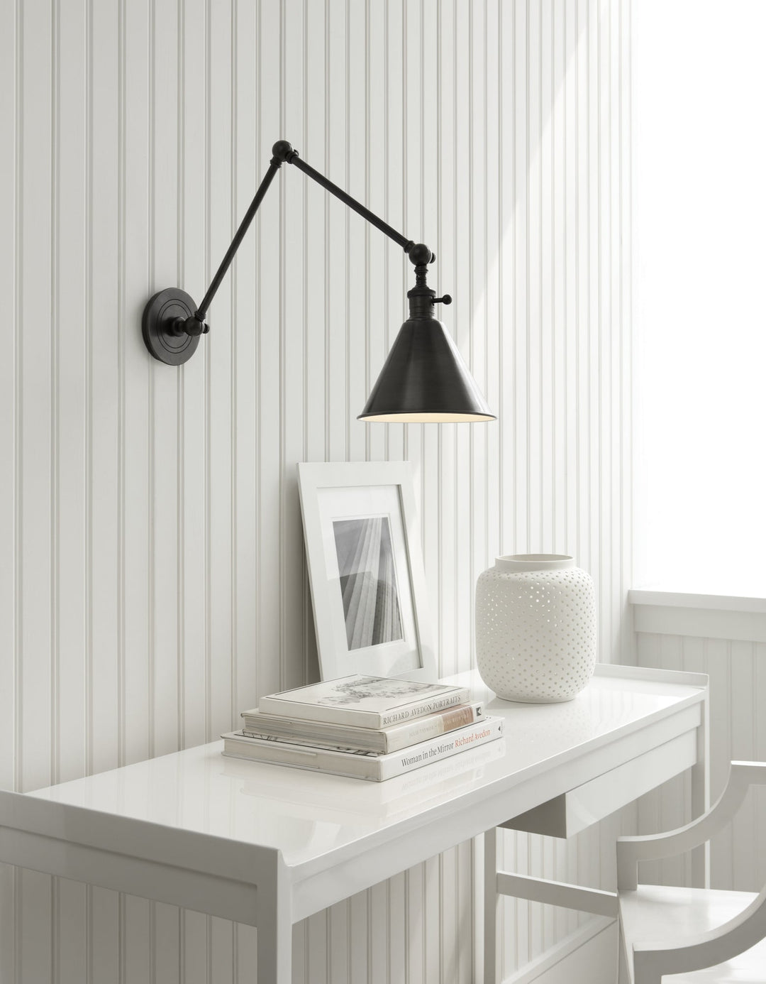 Visual Comfort Signature Boston Functional Plug-in Library Sconce (view 2)