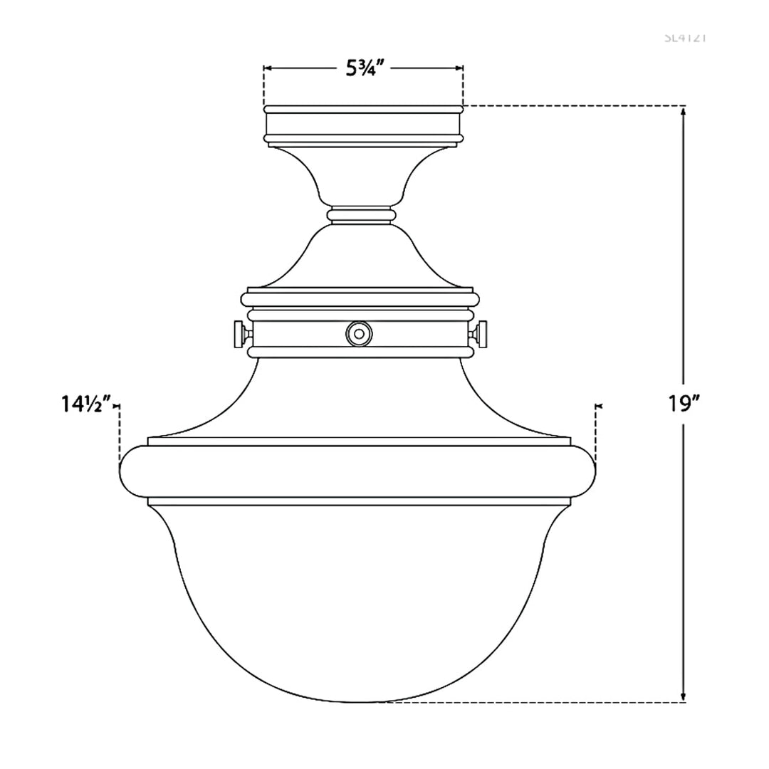 Visual Comfort Signature Edmond Ceiling Light