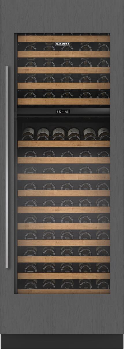 Sub-Zero Refrigerator, 30" Integrated Panel-Ready Wine Fridge