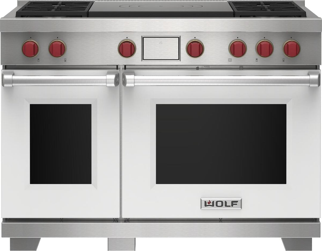 Wolf Dual Fuel Range Burners And French Top