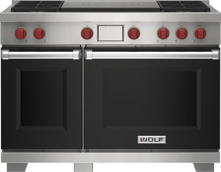 Wolf Dual Fuel Range Burners And French Top