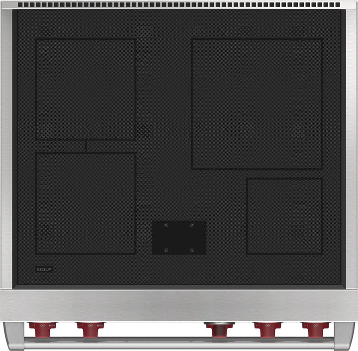 Wolf 30" Professional Induction Range - 4 Zones