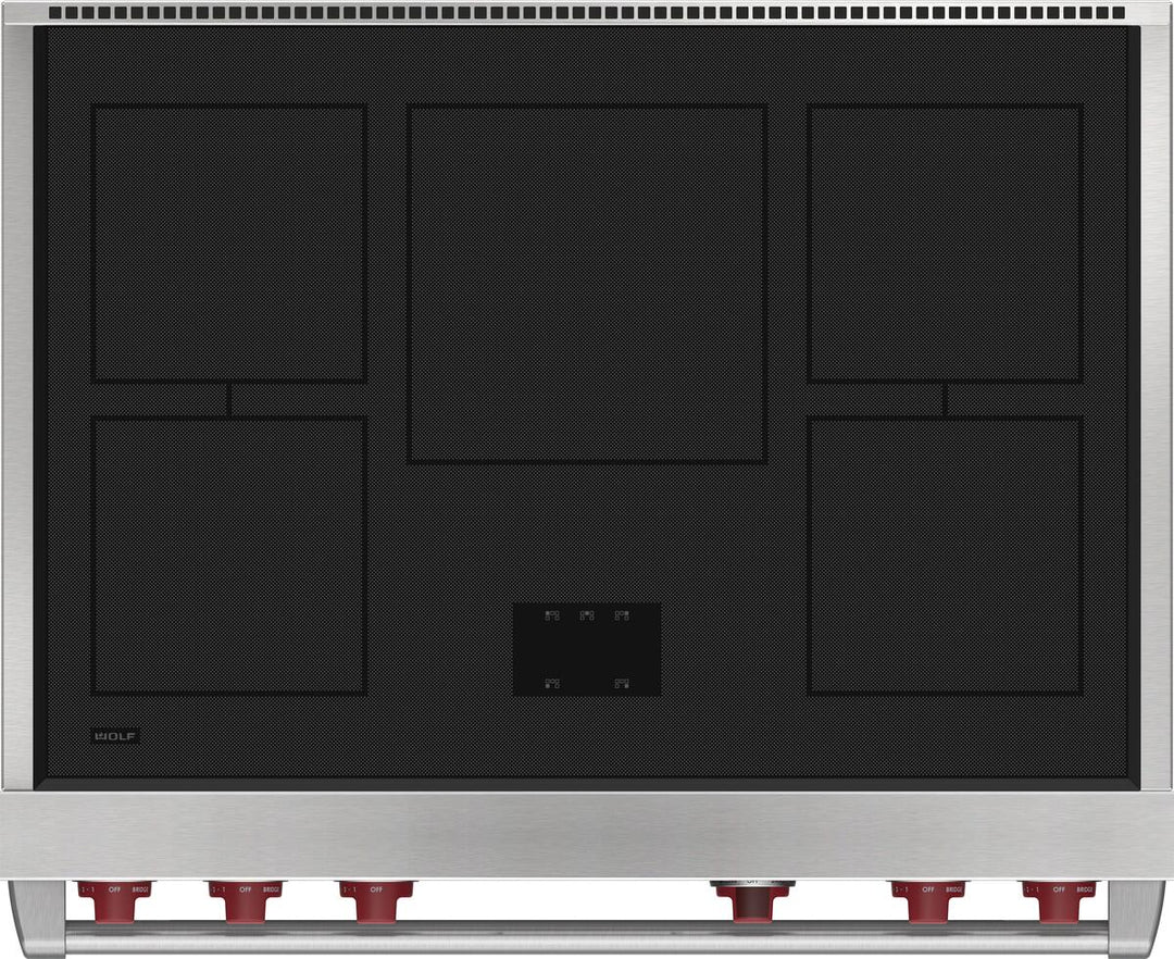 Wolf 36" Professional Induction Range - 5 Zones