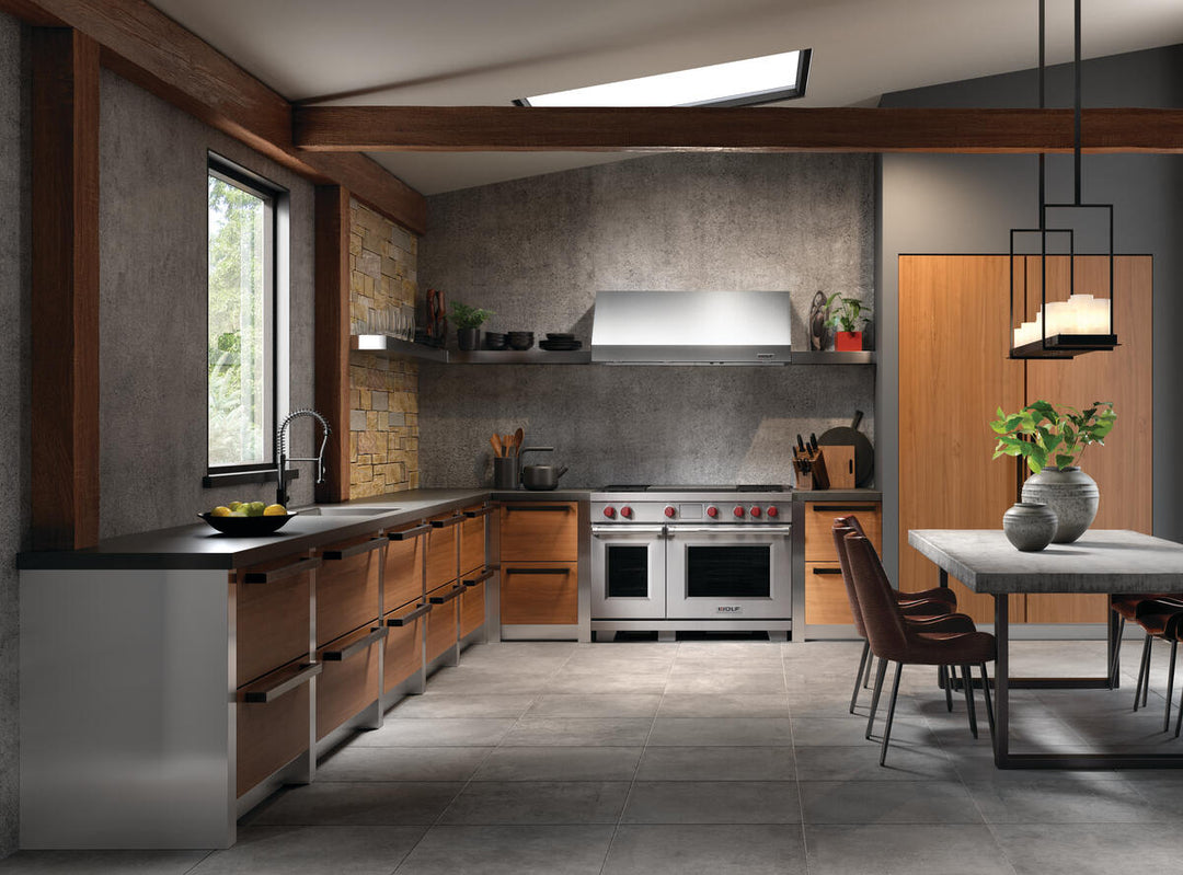 Wolf Dual Fuel Range Burners And French Top