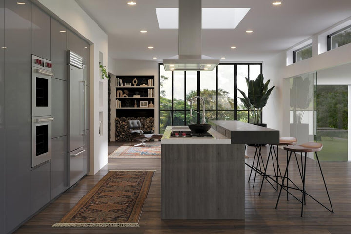 Sub-Zero Refrigerator, 36" Built-in Over-under Stainless Steel