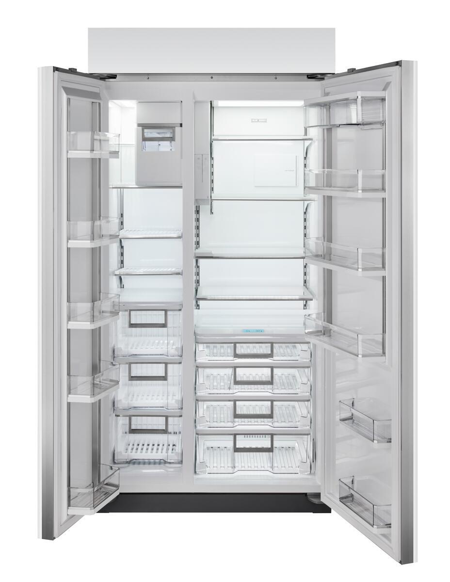 Sub-Zero Refrigerator, 42" Classic Side-by-side Refrigerator/freezer Internal Dispenser Panel Ready