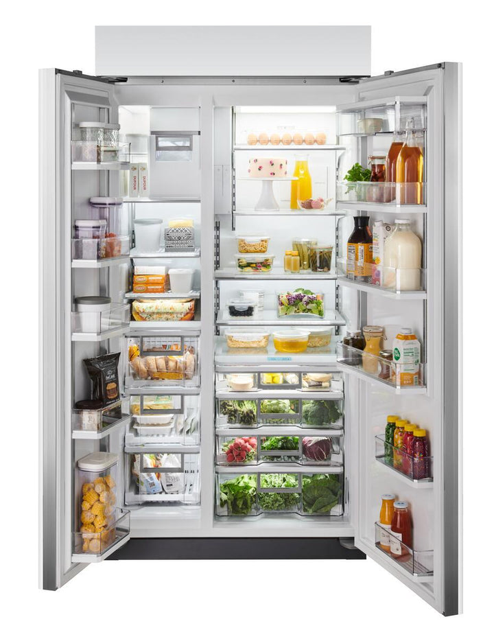 Sub-Zero Refrigerator, 42" Classic Side-by-side Refrigerator/freezer Internal Dispenser Panel Ready
