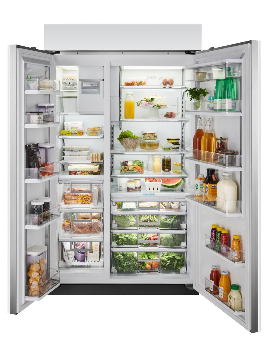 Sub-Zero Refrigerator, 48" Classic Side-by-side Refrigerator/freezer Internal Dispenser Panel Ready
