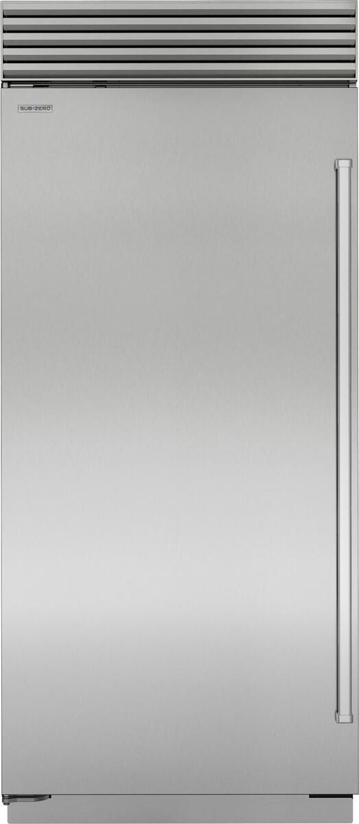 Sub-Zero Freezer, 36" Built-in Freezer Stainless Steel