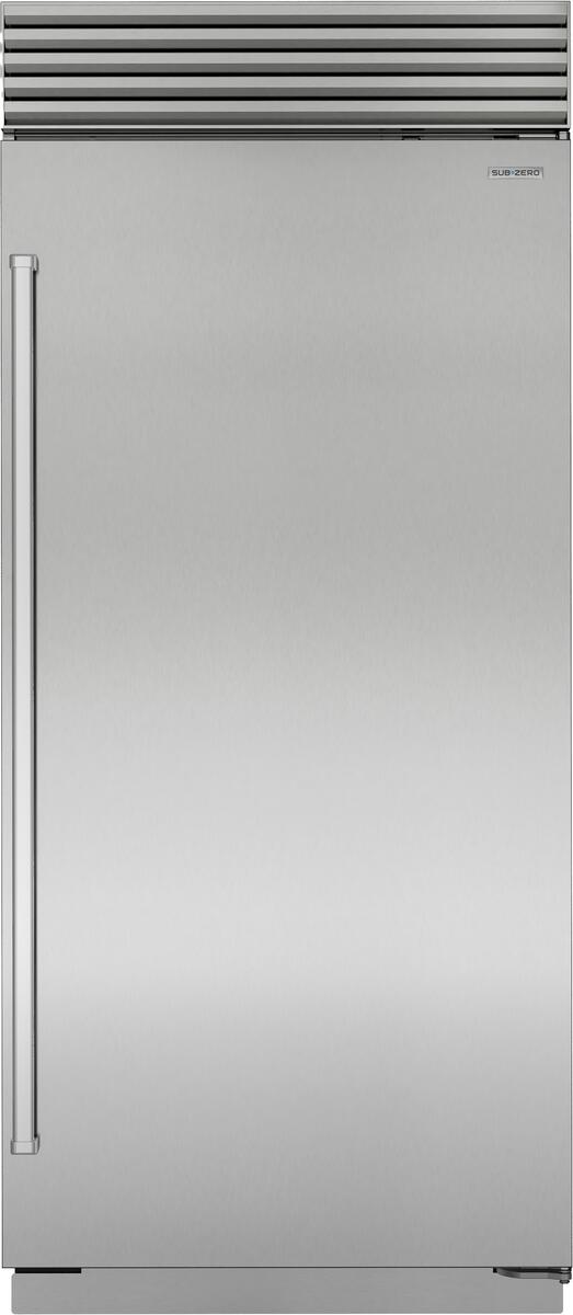 Sub-Zero Freezer, 36" Built-in Freezer Stainless Steel
