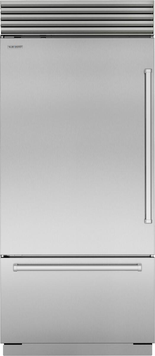 Sub-Zero Refrigerator, 36" Built-in Over-under Stainless Steel