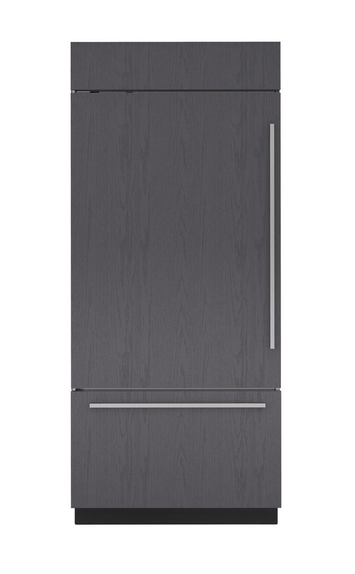 Sub-Zero Refrigerator, 36" Built-in Over-under Internal Dispenser Overlay