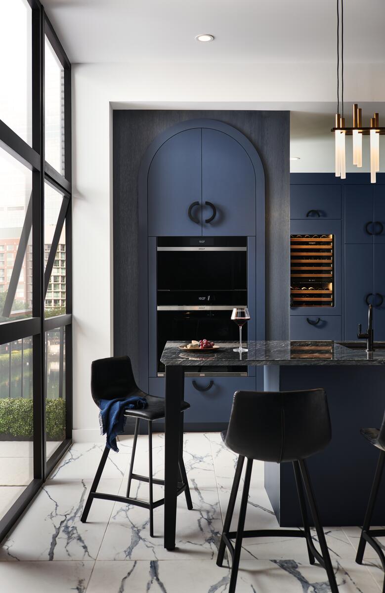 Wolf 30" M Series Contemporary Handleless Convection Steam Oven