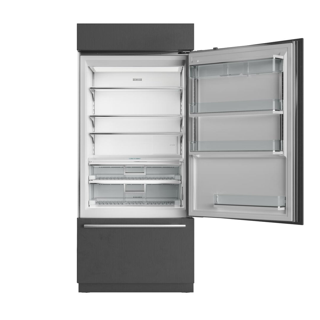 Sub-Zero Refrigerator, 36" Built-in Over-under Internal Dispenser Overlay
