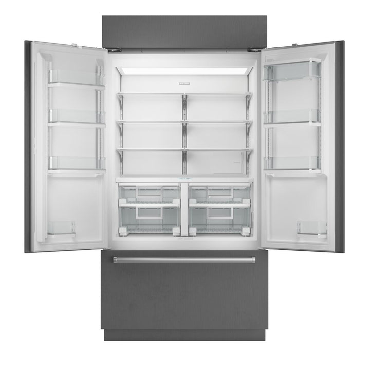 Sub-Zero Refrigerator, 42" Built-in Over-under French Door Stainless