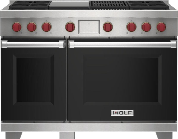 Wolf Dual Fuel Range Burners Infrared Charbroiler And Infrared Griddle