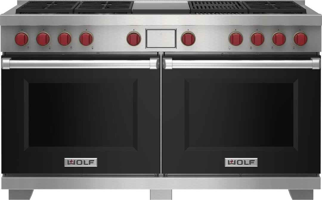 Wolf Dual Fuel Range Burners Infrared Charbroiler And Infrared Griddle