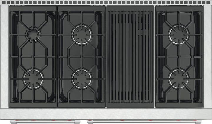 Wolf Gas Range Burners with Charbroiler