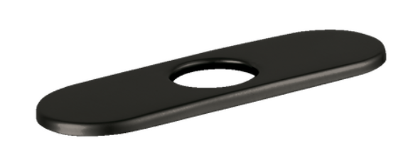Hansgrohe ES Accessories Base Plate for Contemporary Single-Hole Faucets 6