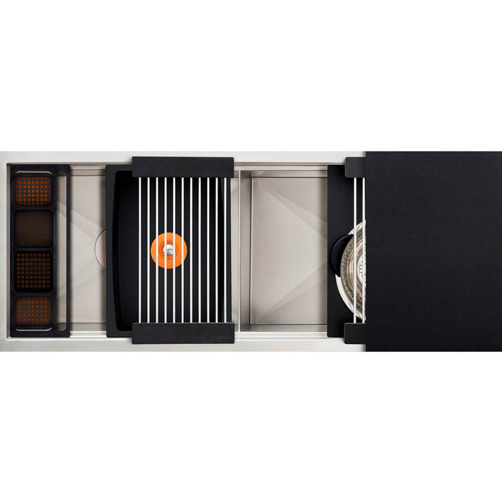 The Galley Ideal Work&WashStation™ 4D with Five Tool Culinary Kit and Four Tool Wash Kit