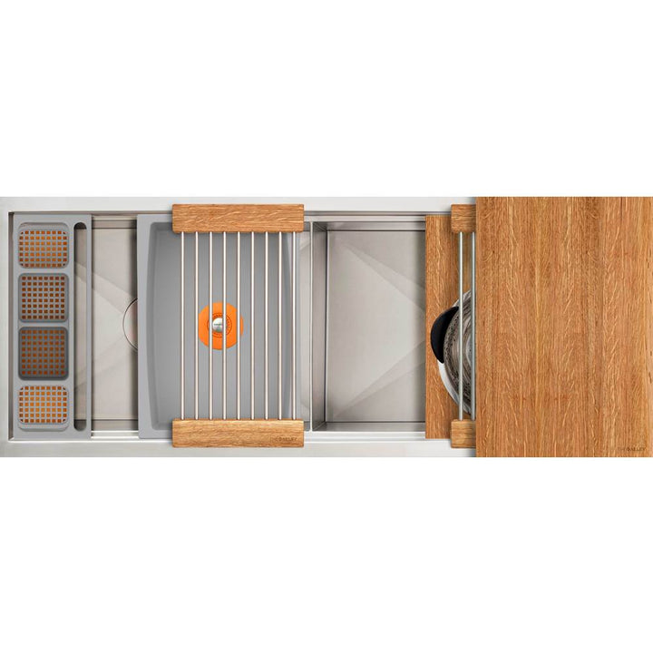 The Galley Ideal Work&WashStation™ 4D with Five Tool Culinary Kit and Four Tool Wash Kit