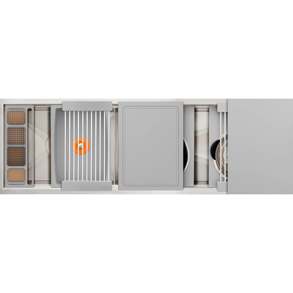 The Galley Ideal Work&WashStation™ 4D with Five Tool Culinary Kit and Four Tool Wash Kit