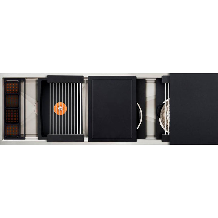 The Galley Ideal Work&WashStation™ 4D with Five Tool Culinary Kit and Four Tool Wash Kit