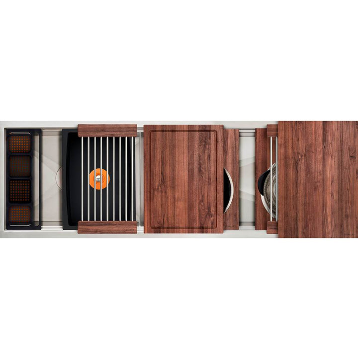 The Galley Ideal Work&WashStation™ 4D with Five Tool Culinary Kit and Four Tool Wash Kit