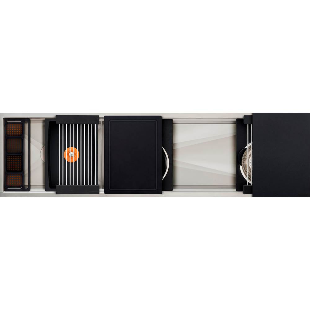 The Galley Ideal Work&WashStation™ 4D with Five Tool Culinary Kit and Four Tool Wash Kit