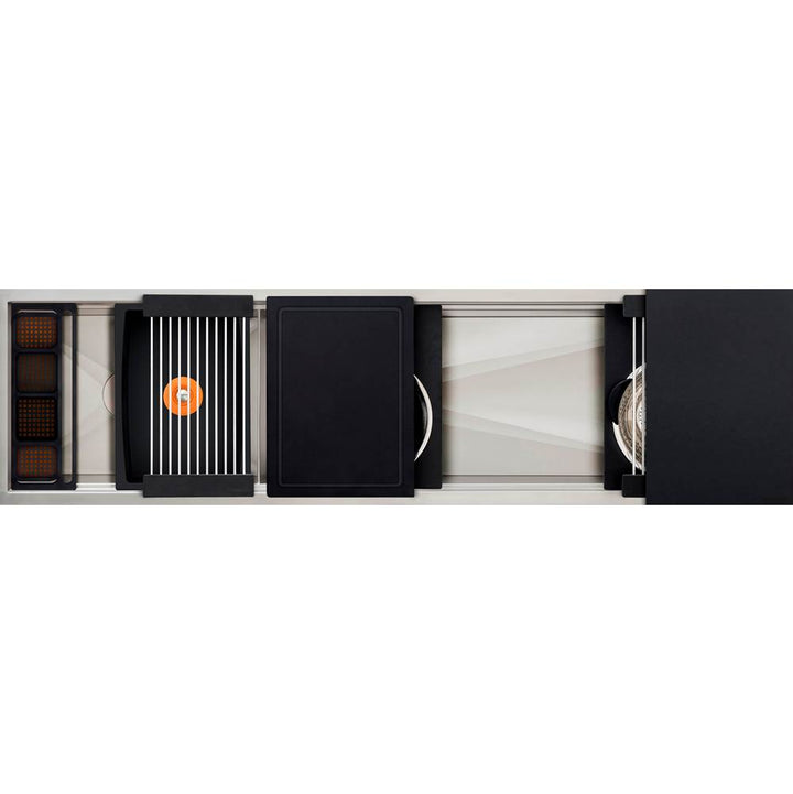 The Galley Ideal Work&WashStation™ 4D with Five Tool Culinary Kit and Four Tool Wash Kit