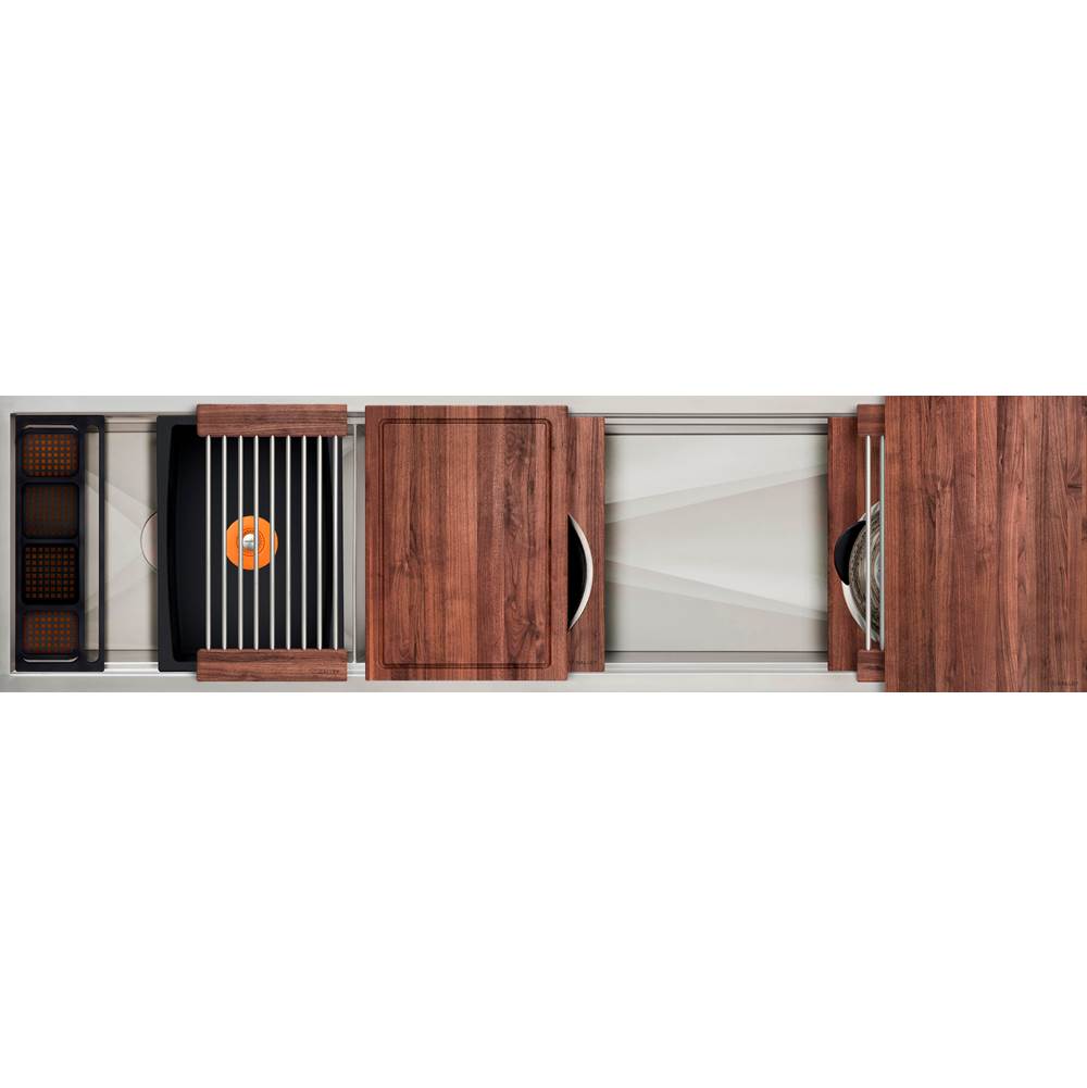 The Galley Ideal Work&WashStation™ 4D with Five Tool Culinary Kit and Four Tool Wash Kit