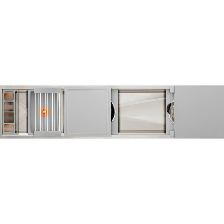 The Galley Ideal Work&WashStation™ 4D with Five Tool Culinary Kit and Four Tool Wash Kit