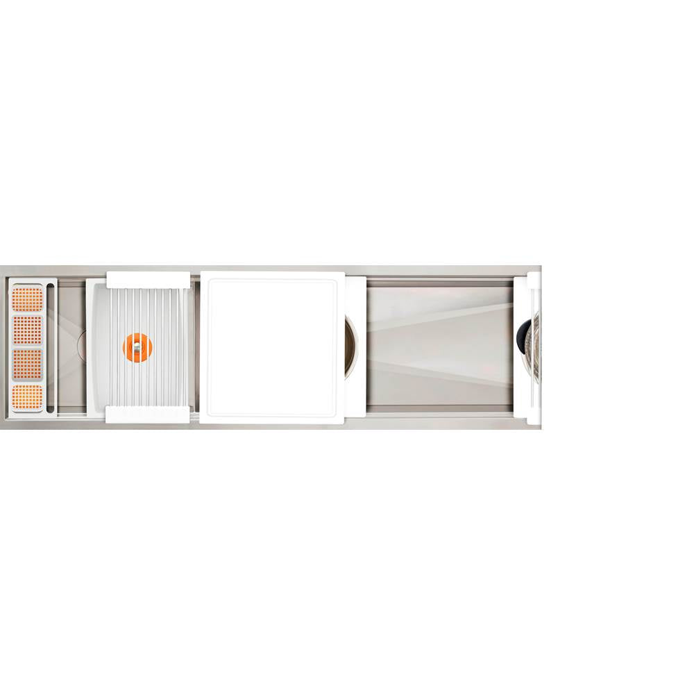 The Galley Ideal Work&WashStation™ 4D with Five Tool Culinary Kit and Four Tool Wash Kit