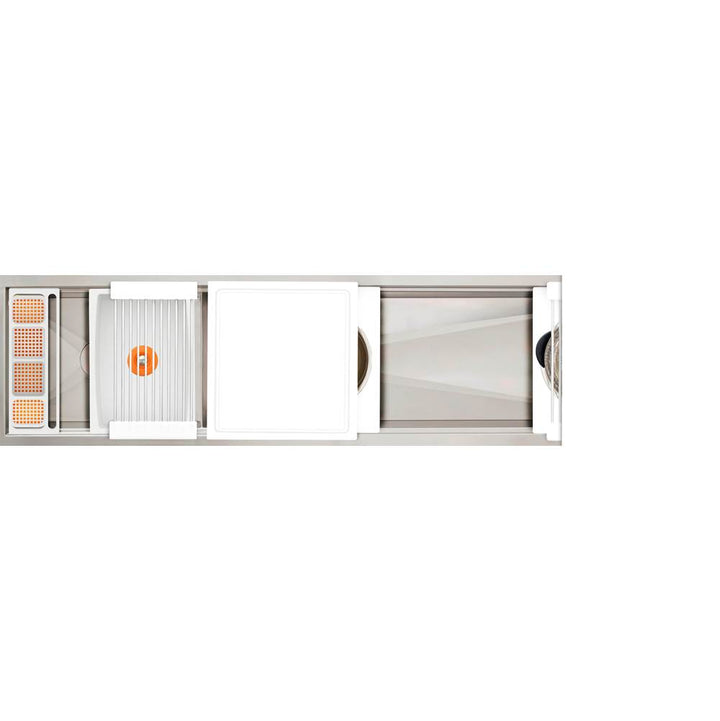 The Galley Ideal Work&WashStation™ 4D with Five Tool Culinary Kit and Four Tool Wash Kit